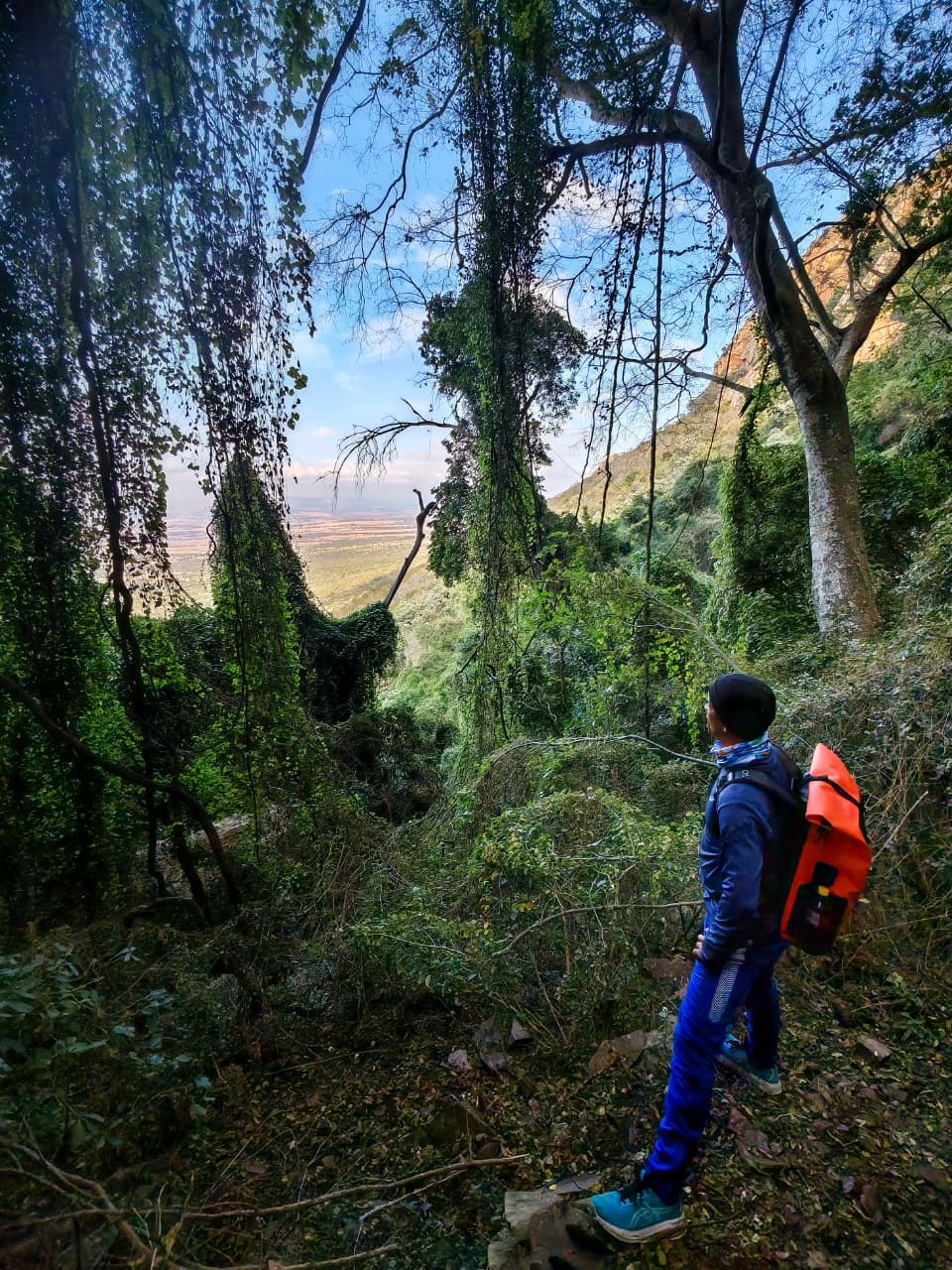0Remhoogte Blue Hiking